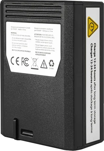 Vista 6 de Vosker Batería de litio extra recargable para cámaras de seguridad móviles V300 y VKX, batería de litio de larga duración, carga rápida de 14 000