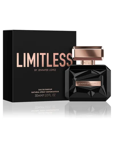Vista 2 de Jennifer Lopez Limitless Perfume, Eau De Parfum Spray 1.0 Fl Oz (1.0 fl oz) Perfume Amaderado Vibrante para mujer, Notas de manzana roja, jazmín