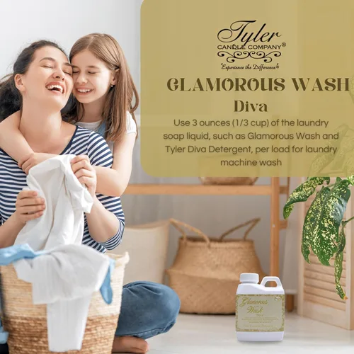 Vista 6 de Worldwide Nutrition Paquete Compatible con Detergente Líquido para la Ropa Tyler Glamorous Wash Diva - Detergente para la Ropa Diva Lavable a Mano