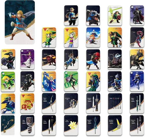 32 tarjetas NFC compatibles con tarjetas TLOZ Zld Botw