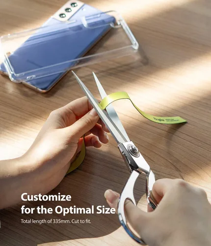 Vista 8 de Ringke Correa de banda delgada, soportes de correa de teléfono de microfibra para teléfono inteligente - Ticket Band 2