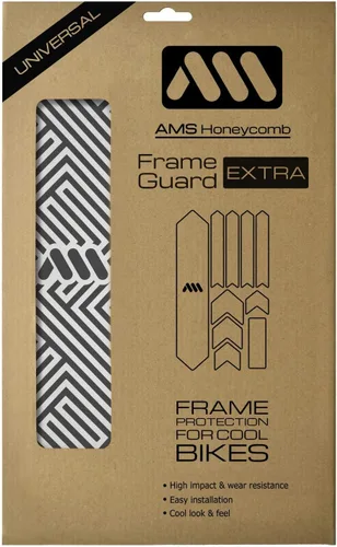 Vista 46 de All Mountain Style - Protector de marco de bicicleta extra - Ajuste universal, juego de 10 piezas para tubo descendente, vaina de cadena, desgaste