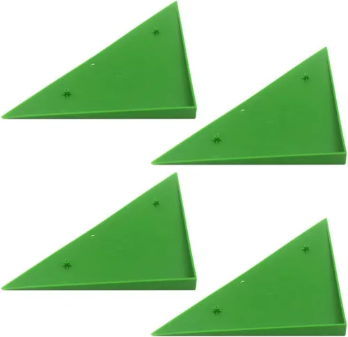 Vista 6 de BESPORTBLE 4 unids Protector de borde Triángulo Soccor Mesa Esquina Foosball Máquina Accesorios Foosball Mesa Esquina Rampas Protector Guardia