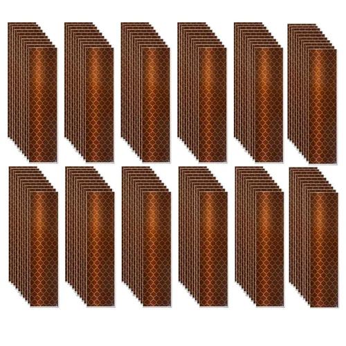 Vista 121 de Adhesivos reflectantes reflectantes de 1 pulgada de diámetro, reflector, impermeable, cinta adhesiva de advertencia de alta visibilidad