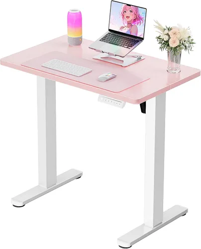 Vista 27 de ErGear - Escritorio eléctrico de pie de altura ajustable, escritorio para estar sentado o de pie de 31.5 x 18.9 pulgadas, escritorio de computadora