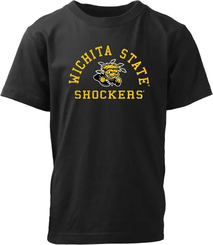 Vista 112 de Wes and Willy Camiseta de algodón orgánico de manga corta para niños de la NCAA