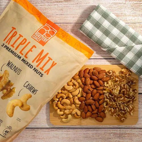 Vista 3 de Roastery Coast - Mezcla Saludable de Nueces Diarias al Por Mayor Mezcla de Aperitivos de Nueces Aperitivo Deluxe Surtido Aperitivos de Nueces