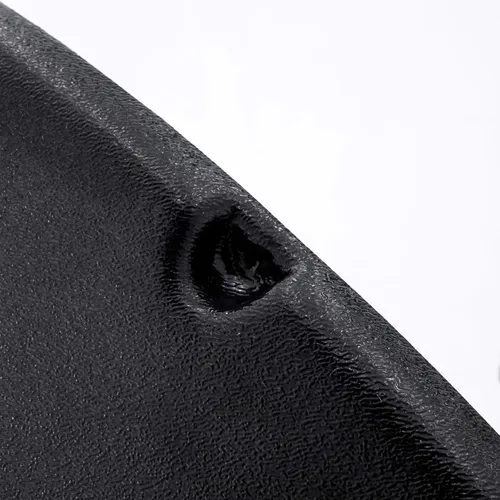 Vista 6 de RecPro Falda de guardabarros en tándem RV Estilo elegante Moldura de plástico Negro (1)