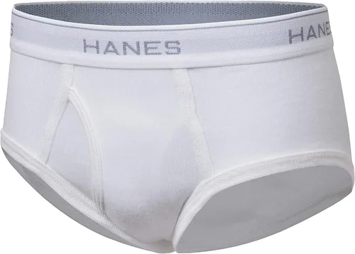 Vista 3 de Hanes Boys Underwear Hanes Boys White Briefs 100 Cotton Underwear for Boys No Ride-Up Boys Briefs 6-Pack