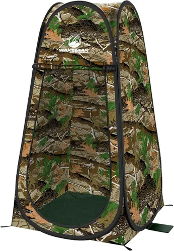 Vista 6 de Wakeman Pop Up Changing Tent, 3.3 x 3.3 x 6.2ft, Camping Shower Tent for Portable Toilet Stall or Dressing Room with Carry Bag for Camping, Beach