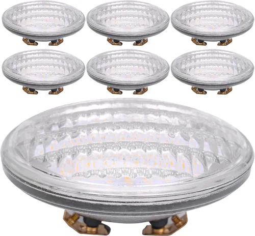 Vista 7 de PAR36 - Bombilla LED de 6 W, iluminación de paisaje de jardín al aire libre, bajo voltaje, 12 V CA, CC, multiusos, industrial, impermeable, IP65