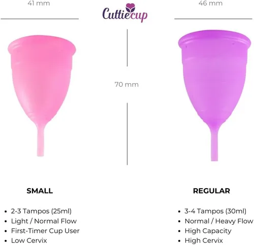 Vista 4 de Paquete doble, copa menstrual, kit completo (más de 30 años)..