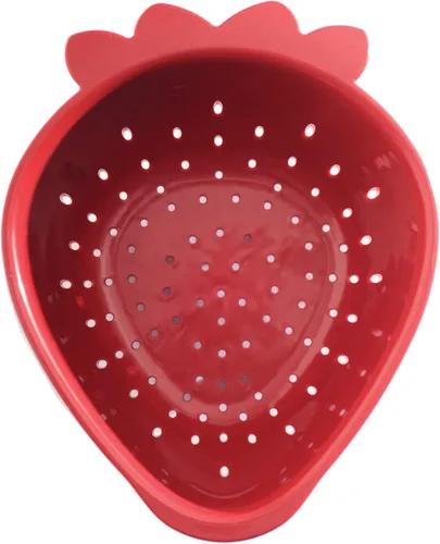 Vista 2 de Norpro, Red Strawberry Colander, Mini