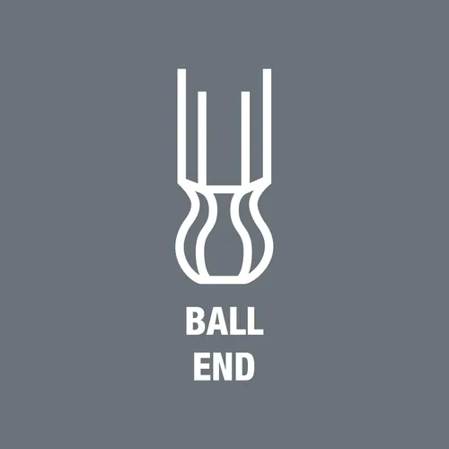 Vista 4 de Wera, juego de llaves en L 950 PKL/9 BM SB hexagonales, BlackLaser, llave hexagonal de punta redonda, 9