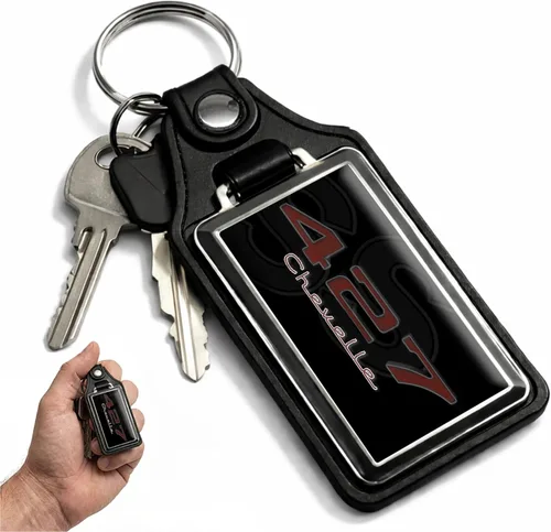 Vista 35 de Brotherhood Car Key Chain for Chevelle - Classic Models Keychain for Men and Women Gift Key Ring