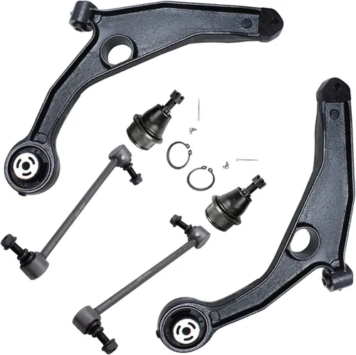 Vista 330 de Detroit Axle - Kit de brazos de control inferiores delanteros para Chrysler 200 2015-2017, Dodge Dart 2013-2016, 2 brazos de control inferiores