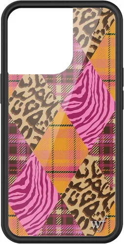 Vista 13 de Wildflower Cases - Funda Antonio Garza, Compatible con Apple iPhone 13 Pro Colaboración, Galaxy, Púrpura, Rosa, Años 2000, Moderna - Protector