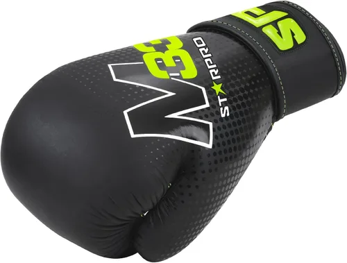 Vista 9 de Starpro Boxing Gloves with Secure Hook & Loop Closure for Men & Women - Muay Thai Training Sparring 8oz 10oz 12oz 14oz 16oz