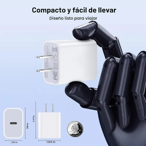Vista 6 de Cargador inalámbrico magnético para Google Pixel 11/11 Pro XL/10 Pro Fold
