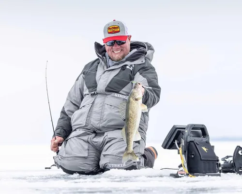 Vista 5 de Northland - Cuchara de sonajero de pesca en hielo, varios tamaños y colores para lucioperca, perca, panfish y trucha
