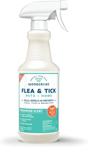 Vista 22 de Wondercide - Spray para pulgas, garrapatas y mosquitos para perros, gatos y el hogar - Asesino, control, prevención, tratamiento - con aceites