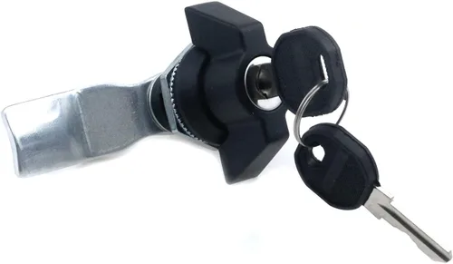 Vista 5 de Cerradura de leva desplazada de cilindro de 7/8 pulgadas con 2 llaves para caja de herramientas de recogida de camión, máquina expendedora, cajón