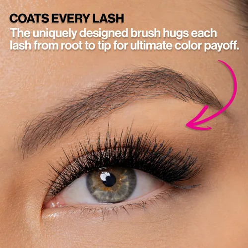 Vista 7 de wet n wild Máscara a prueba de rupturas, voluminizadora, acondicionadora, alargamiento, engrosamiento, impermeable, a prueba de manchas, no se