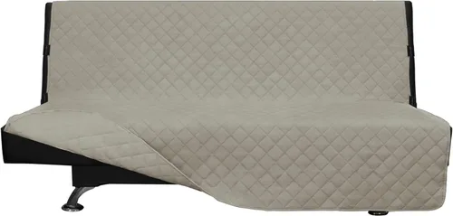 Vista 411 de Easy-Going - Funda reversible para sofá reclinable, resistente al agua, protector de muebles con correas elásticas, para mascotas y niños