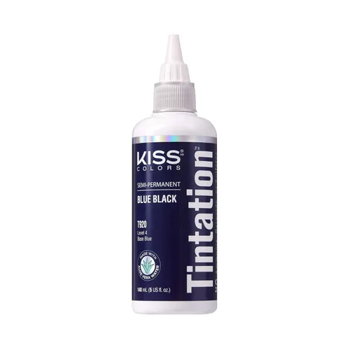 Vista 40 de Kiss Tintation Tratamiento de color semi-permanente para el cabello, 5.0 US fl oz (148 ml), negro