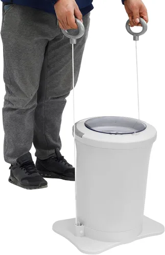 Vista 10 de Deshidratador manual de ropa de 12 L/3.17 galones portátil, mini secadora compacta, lavadora de lavandería no eléctrica con orificio de drenaje