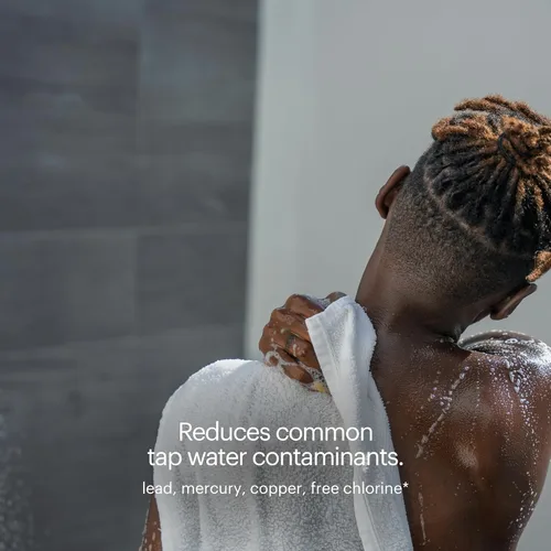 Vista 8 de Brondell VivaSpring FF-30 - Cartucho de filtro de agua de repuesto para filtro de ducha compacto universal