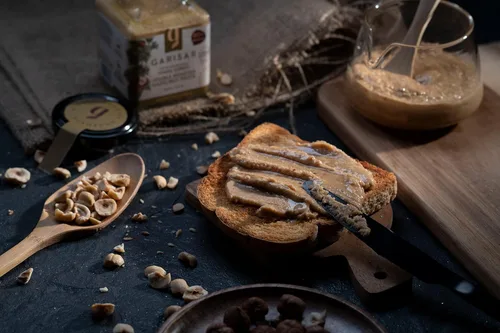 Vista 6 de Garisar - Pasta de avellana tostada doble pura natural, sin aditivos, sin OMG - 80% avellana - 7.40 onzas (paquete de 1)