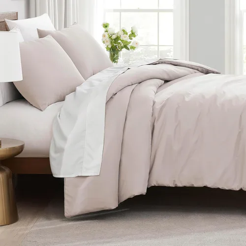 Vista 45 de Southshore Fine Living, Inc. Juego de funda de edredón tamaño extra grande individual/XL, ropa de cama de microfibra cepillada premium de fácil