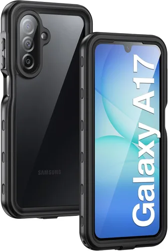 Vista 12 de Lanhiem - Funda para Samsung Galaxy A16 5G, impermeable IP68, resistente al polvo, con protector de pantalla integrado, cubierta protectora