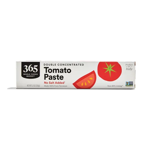 365 by Whole Foods Market, Pasta de tomate, doble concentrado, 5 onzas