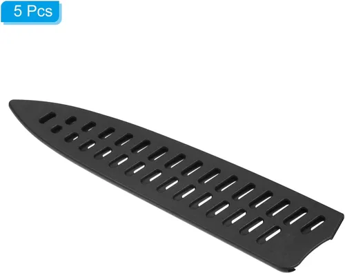 Vista 3 de PATIKIL Fundas de seguridad PP para cuchillo de chef de 8 pulgadas, paquete de 5 cuchillos, protector de filos, protector de cuchillas, funda