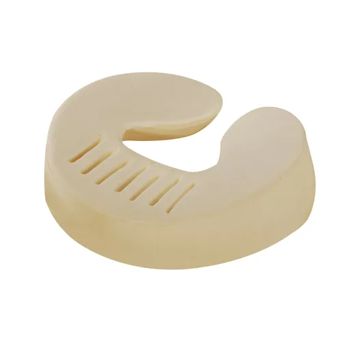 Vista 3 de Master Massage Almohada patentada de espuma viscoelástica ultra afelpada, almohada para reposacabezas, color beige