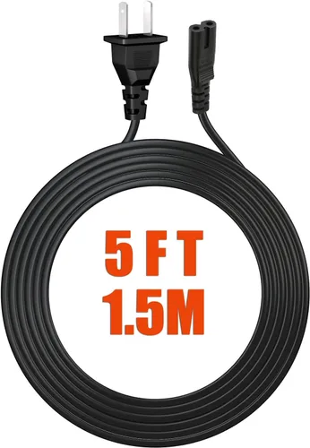Vista 2 de Cable AV de 6 pies y cable de alimentación de CA de 5 pies para Xbox