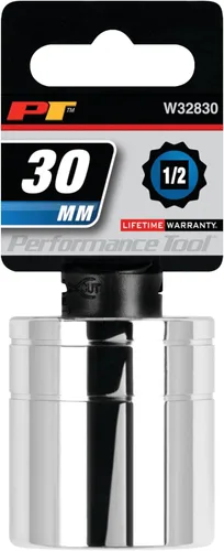 Vista 2 de Performance Tool W32830 - Enchufe de cromo vanadio (1/2 pulgadas, 1.181 in, 12 puntos)