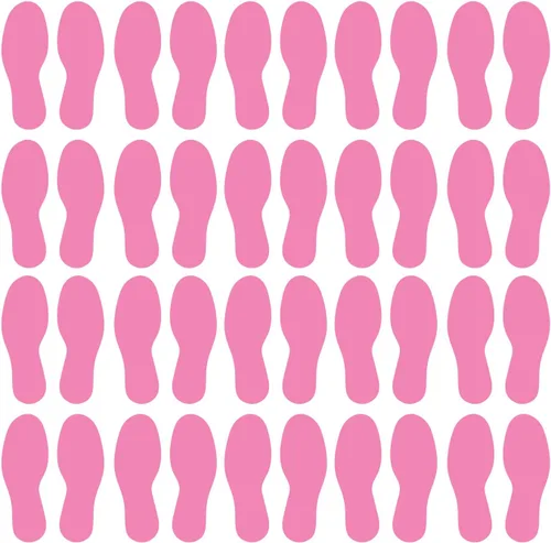 Vista 39 de LiteMark Calcomanías de vinilo para piso, calcomanías de línea para suelo de aula, oficinas, bailes, eventos, marcadores de puntos duraderos con Azul