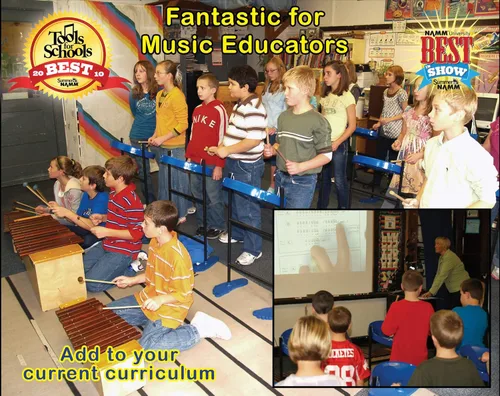 Vista 7 de Panyard Jumbie Jam - Kit de tambor de acero auténtico acabado cromado con soporte de tubo