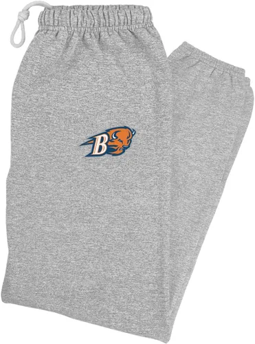 Vista 82 de LOGOVISION Pantalones deportivos, jogger para hombre con logotipo primario colegial, colección Heather atlética