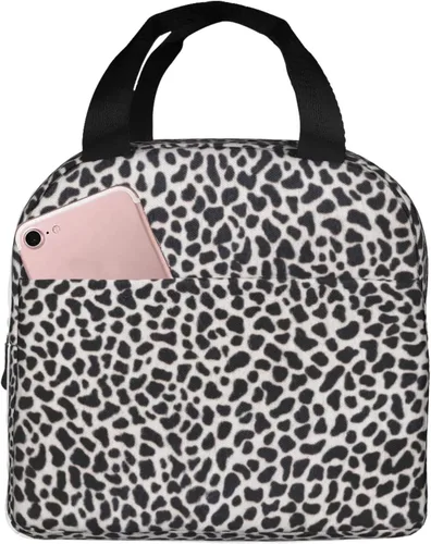 Vista 32 de Fiokroo Bolsa de almuerzo aislada afroamericana para mujer negra, reutilizable, impermeable, bolsa de almuerzo para escuela, trabajo, universidad