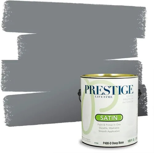 Vista 180 de Prestige Paints - 2 en 1, pintura base y pintura de exterior, P400-D-SW7053
