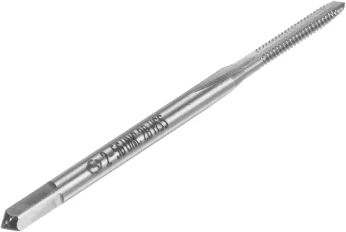 Vista 3 de uxcell Macho de la máquina #2-56 UNC UNC Rosca 2B Clase 3 Flautas Tornillo de acero de alta velocidad roscado herramienta de roscar 3 unids