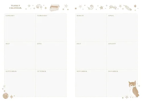 Vista 4 de Harry Potter Floral Fantasy Planner Notebook Collection (Set of 3)