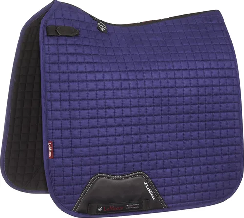 Vista 10 de LeMieux Suede Dressage Square - Almohadillas de sillín inglesas para caballos - Equipos y accesorios de equitación ecuestre