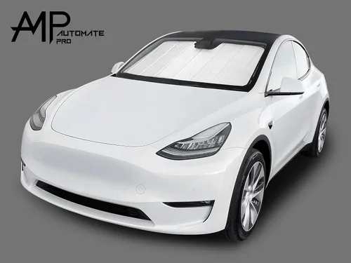Vista 3 de Parasol plegable para parabrisas de ajuste personalizado para Nissan Z Coupe 2023 2024, bloqueo solar compacto, bloquea los rayos UV, protector