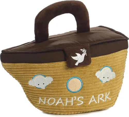 Vista 2 de Aurora World - Portador de felpa para bebes, Conjunto de juegos de Noah's Ark