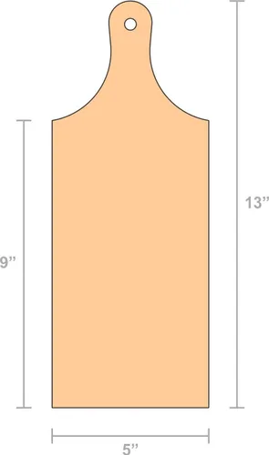 Vista 2 de Tabla de cortar de 13 pulgadas, conversiones de cocina, fabricada en Estados Unidos